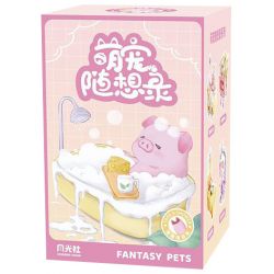 GEKKOSHA 802023 non  GIỎ TẮM LỢN bộ đồ chơi xếp lắp ráp ghép mô hình FANTASY PETS PINK PIG 255 khối