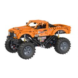 Winner 7126 non  XE TẢI QUÁI VẬT 1:12 tỷ lệ 1:12 bộ đồ chơi xếp lắp ráp ghép mô hình  MONSTER TRUCK Kỹ Thuật Công Nghệ Cao Mô Hình Phương Tiện 1492 khối