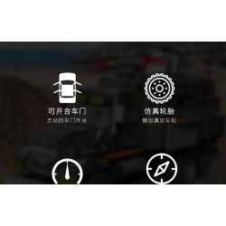 XINGBAO XB-50022 50022 XB50022 non  PHÁO ĐÀI CHỈ HUY DI ĐỘNG bộ đồ chơi xếp lắp ráp ghép mô hình Across The Battlefield MILITARY COMMAND VEHICLE Băng Qua Chiến Trường 839 khối