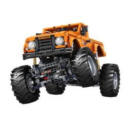 Winner 7126 non  XE TẢI QUÁI VẬT 1:12 tỷ lệ 1:12 bộ đồ chơi xếp lắp ráp ghép mô hình  MONSTER TRUCK Kỹ Thuật Công Nghệ Cao Mô Hình Phương Tiện 1492 khối
