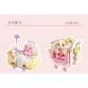 GEKKOSHA 802023 non  GIỎ TẮM LỢN bộ đồ chơi xếp lắp ráp ghép mô hình FANTASY PETS PINK PIG 255 khối