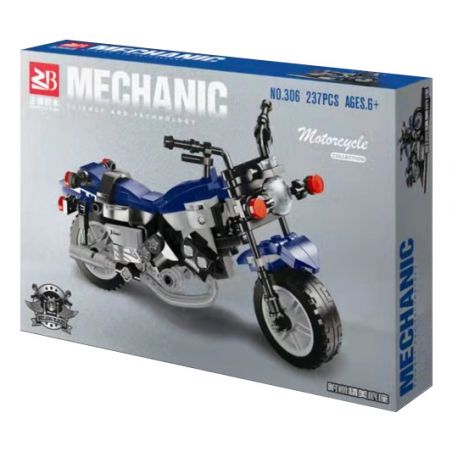 FAIR 306 non  DUCADI. bộ đồ chơi xếp lắp ráp ghép mô hình Motorcycle Motorbike Xe Hai Bánh 237 khối