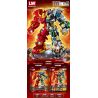 LW 2081 non  CƠ THỂ KHÍ NHÌN XUYÊN QUA THÉP bộ đồ chơi xếp lắp ráp ghép mô hình Marvel Super Heroes IRON HERO Siêu Anh Hùng Marvel 1203 khối