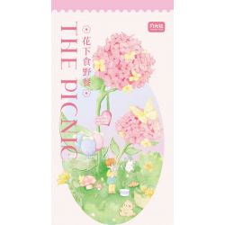 GEKKOSHA 804215 non  DÃ NGOẠI HOA bộ đồ chơi xếp lắp ráp ghép mô hình THE PICNIC 423 khối