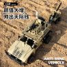 ACHKO 60003 non  XE RÀ PHÁ BOM MÌN M-ATV bộ đồ chơi xếp lắp ráp ghép mô hình Military Army ANTI-MINE VEHICLE Quân Sự Bộ Đội 890 khối