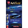 BIG NAME X2004 2004 non  BA THẾ HỆ MA bộ đồ chơi xếp lắp ráp ghép mô hình 803 khối