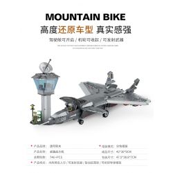 ACHKO 40002 non  MÁY BAY CHIẾN ĐẤU XUẤT SẮC TRUNG QUỐC TÀNG HÌNH J-20 bộ đồ chơi xếp lắp ráp ghép mô hình Military Army J-20 FIGHTER Quân Sự Bộ Đội 746 khối