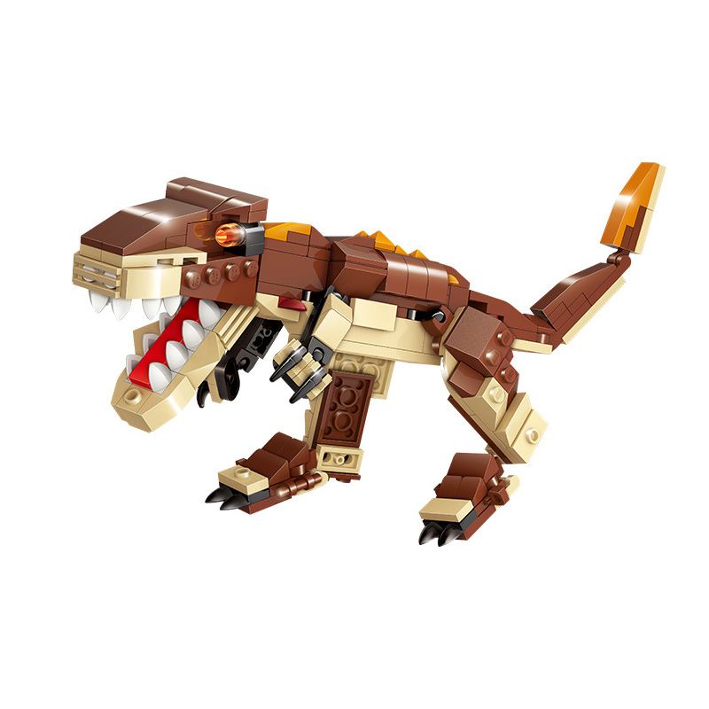 GUDI 40405 non  KHỦNG LONG BẠO CHÚA REX bộ đồ chơi xếp lắp ráp ghép mô hình Creator TYRANNOSAURUS REX Sáng Tạo 252 khối