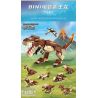 GUDI 40405 non  KHỦNG LONG BẠO CHÚA REX bộ đồ chơi xếp lắp ráp ghép mô hình Creator TYRANNOSAURUS REX Sáng Tạo 252 khối