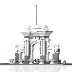 CADA DOUBLEE C66001 66001 non  CÔNG VIÊN TSINGHUA bộ đồ chơi xếp lắp ráp ghép mô hình 649 khối