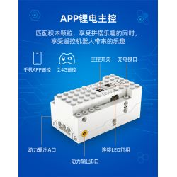 CADA DOUBLEE C83002 83002 non  ROBOT LẬP TRÌNH Z.BOT bộ đồ chơi xếp lắp ráp ghép mô hình  Kỹ Thuật Công Nghệ Cao Mô Hình Phương Tiện 462 khối