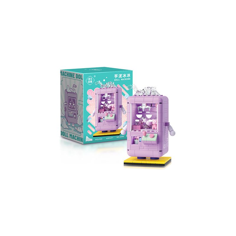 WEIGHT 2096 non  PHẠM BĂNG BĂNG bộ đồ chơi xếp lắp ráp ghép mô hình 334 khối