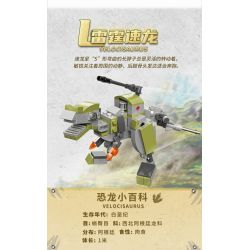 XINGBAO XB-57016 57016 XB57016 non  TYRANNOSAURUS REX CƠ HỌC (10 TRONG 1) bộ đồ chơi xếp lắp ráp ghép mô hình Creator Sáng Tạo 1159 khối