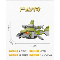 XINGBAO XB-57016 57016 XB57016 non  TYRANNOSAURUS REX CƠ HỌC (10 TRONG 1) bộ đồ chơi xếp lắp ráp ghép mô hình Creator Sáng Tạo 1159 khối