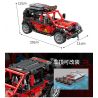 GBL KY1032 1032 non  SUV WRANGLER MÀU ĐỎ bộ đồ chơi xếp lắp ráp ghép mô hình  PROJECT MACHINE Kỹ Thuật Công Nghệ Cao Mô Hình Phương Tiện 664 khối