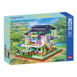 ZHEGAO DZ6110 6110 non  BIỆT THỰ NẮNG bộ đồ chơi xếp lắp ráp ghép mô hình Creator SUNSHINE VILLA Sáng Tạo 2395 khối