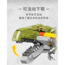 XINGBAO XB-57016 57016 XB57016 non  TYRANNOSAURUS REX CƠ HỌC (10 TRONG 1) bộ đồ chơi xếp lắp ráp ghép mô hình Creator Sáng Tạo 1159 khối