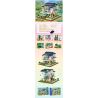ZHEGAO DZ6110 6110 non  BIỆT THỰ NẮNG bộ đồ chơi xếp lắp ráp ghép mô hình Creator SUNSHINE VILLA Sáng Tạo 2395 khối
