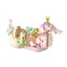 WEKKI 506179 non  SEAMANIC NÀNG TIÊN CÁ bộ đồ chơi xếp lắp ráp ghép mô hình FAIRY TALE TOWN MINI-CAR MAGIC VEHICLE 159 khối