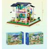 ZHEGAO DZ6110 6110 non  BIỆT THỰ NẮNG bộ đồ chơi xếp lắp ráp ghép mô hình Creator SUNSHINE VILLA Sáng Tạo 2395 khối