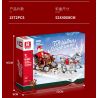 REOBRIX 66002 non  GIÁNG SINH XE TRƯỢT TUYẾT bộ đồ chơi xếp lắp ráp ghép mô hình Seasonal CHRISTMAS SLEIGH Mùa Lễ Hội 1572 khối