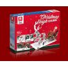 REOBRIX 66002 non  GIÁNG SINH XE TRƯỢT TUYẾT bộ đồ chơi xếp lắp ráp ghép mô hình Seasonal CHRISTMAS SLEIGH Mùa Lễ Hội 1572 khối