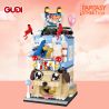 GUDI 51000 51001 51002 51003 51004 non  4 KIỂU CẢNH ĐƯỜNG PHỐ THƠ MỘNG NHÀ QUÀ TRANG NHÃ THƯ VIỆN LÂU ĐÀI CỬA HÀNG ĐỒ CHƠI TRẺ NGÔI KẸO TÌNH YÊU bộ đồ chơi xếp lắp ráp ghép mô hình Creator FANTASY STREET Sáng Tạo 1298 khối