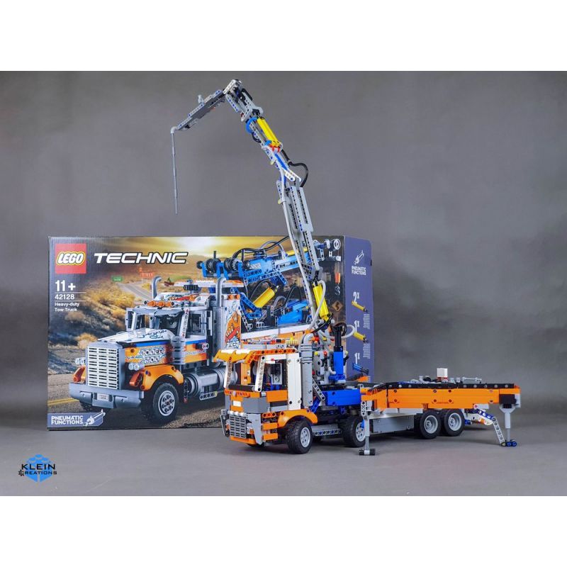 MouldKing 19014 Mould King 19014 REBRICKABLE MOC-89879 89879 MOC89879 non  XE BƠM BÊ TÔNG KHÍ NÉN (42128 BỘ) bộ đồ chơi xếp lắp ráp ghép mô hình  PNEUMATIC CONCRETE PUMP TRUCK Kỹ Thuật Công Nghệ Cao Mô Hình Phương Tiện 2106 khối