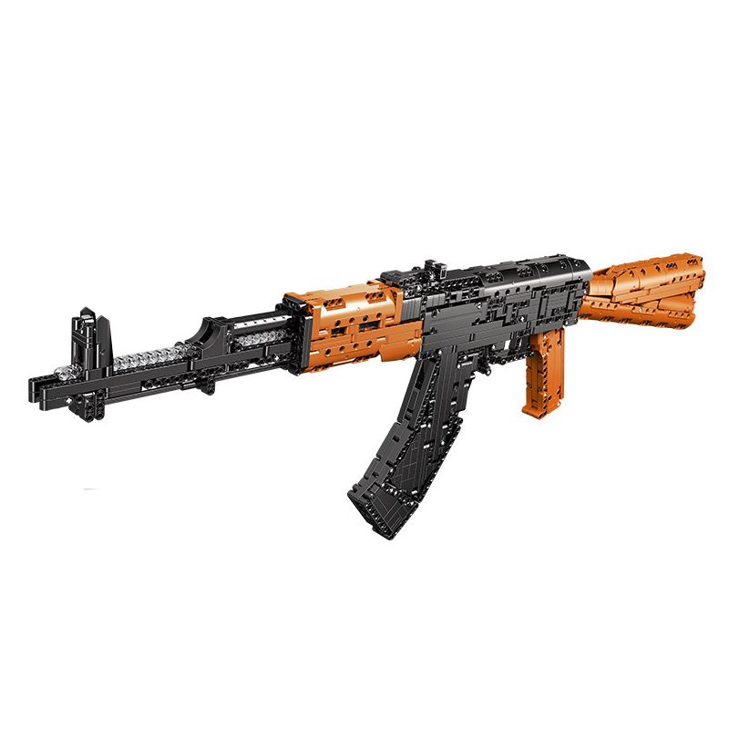 XINGBAO XB-24006 24006 XB24006 non  SÚNG TRƯỜNG TẤN CÔNG AK47 AKM bộ đồ chơi xếp lắp ráp ghép mô hình Pubg Battlegrounds AK47 AKM ASSAULT RIFLE Bắn Súng 1393 khối