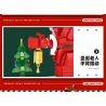 REOBRIX 66001 non  ÔNG GIÀ NOEN bộ đồ chơi xếp lắp ráp ghép mô hình Seasonal SANTA COMING Mùa Lễ Hội 1039 khối