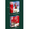 REOBRIX 66001 non  ÔNG GIÀ NOEN bộ đồ chơi xếp lắp ráp ghép mô hình Seasonal SANTA COMING Mùa Lễ Hội 1039 khối