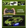 LEDO LD0754 0754 non  XE THỂ THAO MÀU XANH LÁ CÂY bộ đồ chơi xếp lắp ráp ghép mô hình  RAMBO SPORTS CAR Kỹ Thuật Công Nghệ Cao Mô Hình Phương Tiện 1280 khối