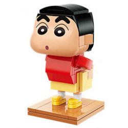 KEEPPLEY K20613 20613 non  LẠ NHỎ MỚI bộ đồ chơi xếp lắp ráp ghép mô hình Crayon Shin-Chan Cậu Bé Bút Chì