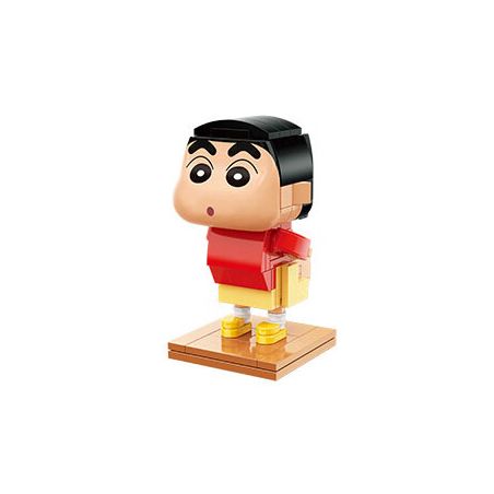 KEEPPLEY K20613 20613 non  LẠ NHỎ MỚI bộ đồ chơi xếp lắp ráp ghép mô hình Crayon Shin-Chan Cậu Bé Bút Chì