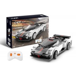 CADA DOUBLEE C51082 51082 non  CON TRAI CỦA GIÓ tỷ lệ 1:20 bộ đồ chơi xếp lắp ráp ghép mô hình Racers Z-WIND Đua Tốc Độ 258 khối