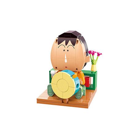 KEEPPLEY K20604 20604 non  LỪA GẠT bộ đồ chơi xếp lắp ráp ghép mô hình Crayon Shin-Chan Cậu Bé Bút Chì