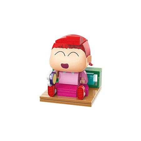 KEEPPLEY K20603 20603 non  SAKUO NI NI. bộ đồ chơi xếp lắp ráp ghép mô hình Crayon Shin-Chan Cậu Bé Bút Chì