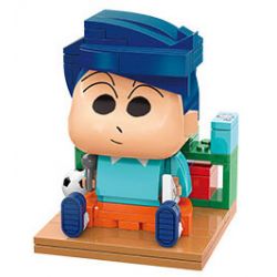 KEEPPLEY K20602 20602 non  WINDSTAND. bộ đồ chơi xếp lắp ráp ghép mô hình Crayon Shin-Chan Cậu Bé Bút Chì