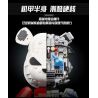 WANGAO 188001 non  GẤU CƠ BẠO LỰC 400% bộ đồ chơi xếp lắp ráp ghép mô hình BEAR ROBOT MECHANICAL VIOLENCE 1471 khối