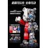WANGAO 188001 non  GẤU CƠ BẠO LỰC 400% bộ đồ chơi xếp lắp ráp ghép mô hình BEAR ROBOT MECHANICAL VIOLENCE 1471 khối