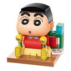 KEEPPLEY K20601 20601 non  HOANG DÃ MỚI GIÚP ĐỠ bộ đồ chơi xếp lắp ráp ghép mô hình Crayon Shin-Chan Cậu Bé Bút Chì