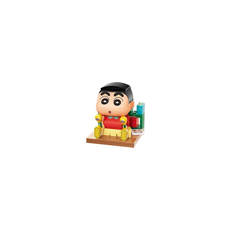 KEEPPLEY K20601 20601 non  HOANG DÃ MỚI GIÚP ĐỠ bộ đồ chơi xếp lắp ráp ghép mô hình Crayon Shin-Chan Cậu Bé Bút Chì