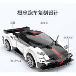 CADA DOUBLEE C51082 51082 non  CON TRAI CỦA GIÓ tỷ lệ 1:20 bộ đồ chơi xếp lắp ráp ghép mô hình Racers Z-WIND Đua Tốc Độ 258 khối