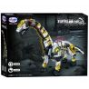 Winner 5109 non  BRONTOSAURUS CƠ KHÍ bộ đồ chơi xếp lắp ráp ghép mô hình DINOSAUR BASE EXPLORE 2253 khối