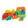 MEGA BLOKS DXH35 non  XE LỬA HỌC CHỮ CÁI LỚN bộ đồ chơi xếp lắp ráp ghép mô hình Pre-School Mẫu Giáo 60 khối