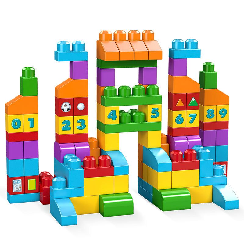 MEGA BLOKS FVJ49 non  GÓI GIÁ TRỊ NHẬN THỨC bộ đồ chơi xếp lắp ráp ghép mô hình Pre-School Mẫu Giáo 150 khối