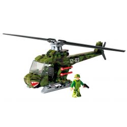 MEGA BLOKS GNY51 non  TRỰC THĂNG CỨU HỘ CHIẾN ĐẤU bộ đồ chơi xếp lắp ráp ghép mô hình Military Army Quân Sự Bộ Đội 117 khối