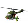 MEGA BLOKS GNY51 non  TRỰC THĂNG CỨU HỘ CHIẾN ĐẤU bộ đồ chơi xếp lắp ráp ghép mô hình Military Army Quân Sự Bộ Đội 117 khối