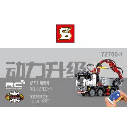 SHENG YUAN SY 72700 non  KỸ THUẬT XE TẢI HẠNG NẶNG bộ đồ chơi xếp lắp ráp ghép mô hình TECHINQUE 1416 khối
