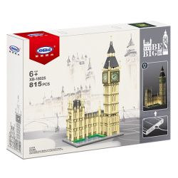 XINGBAO XB-18025 18025 XB18025 non  ĐỒNG HỒ LỚN bộ đồ chơi xếp lắp ráp ghép mô hình Buildings BIG BEN 815 khối